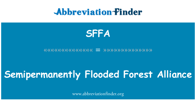 SFFA: Alleanza tal-foresti ta ' l-għelieqi semipermanently