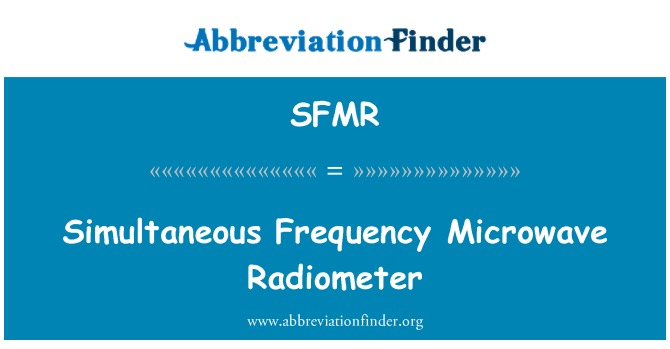 SFMR: Fréquence òganize à radyo kontròl