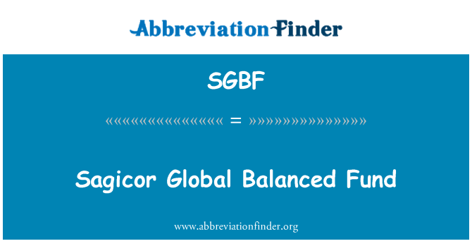 SGBF: Sagicor Global yhdistelmärahasto