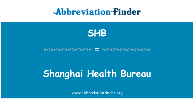 SHB: Biwo sante nan Shanghai