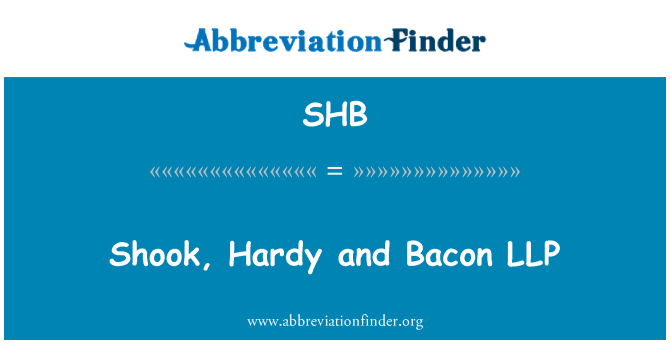 SHB: Zatřásl, Hardy a slaninou LLP