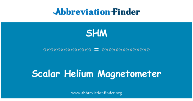 SHM: Elyòm scalar Magnetometer