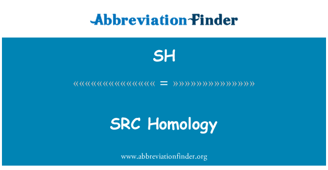 SH: Homologi SRC