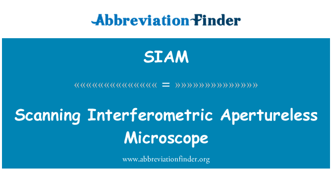 SIAM: Scanning Interferometric Apertureless Microscope