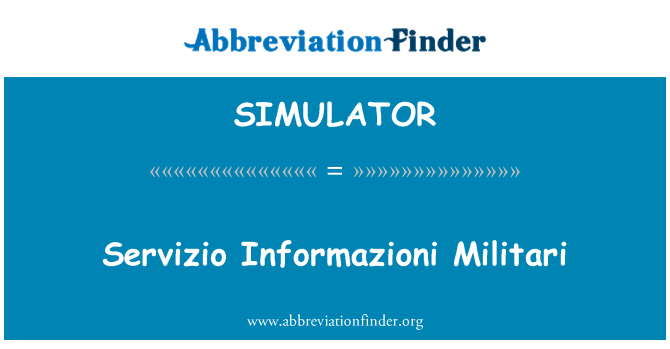 SIMULATOR: Servizio Vacanze Militari