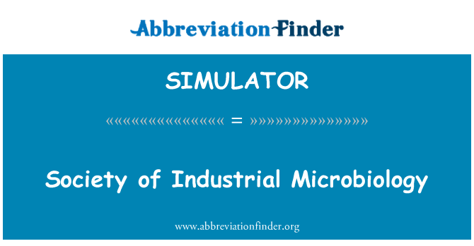 SIMULATOR: Sabiedrības rūpniecības mikrobioloģija