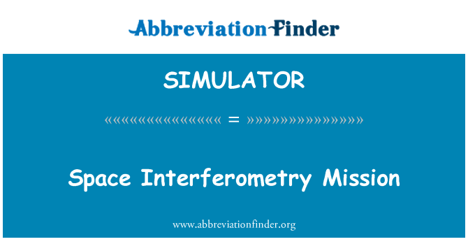 SIMULATOR: Interferometri rummission