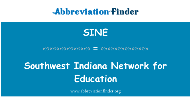 SINE: 印第安那西南部網路教育