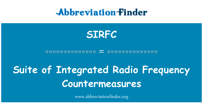 SIRFC: Apartma integriran Radio Frequency protiukrepov