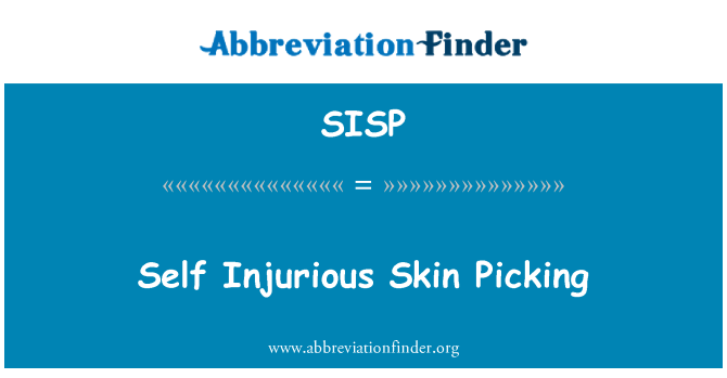 SISP: Kendini zararlı deri malzeme çekme
