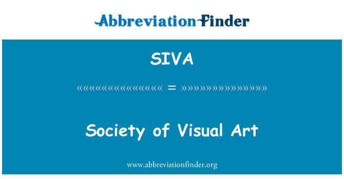 SIVA: Society of Visual Art