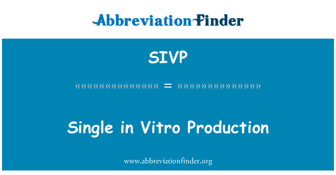 SIVP: Ühe in Vitro tootmine
