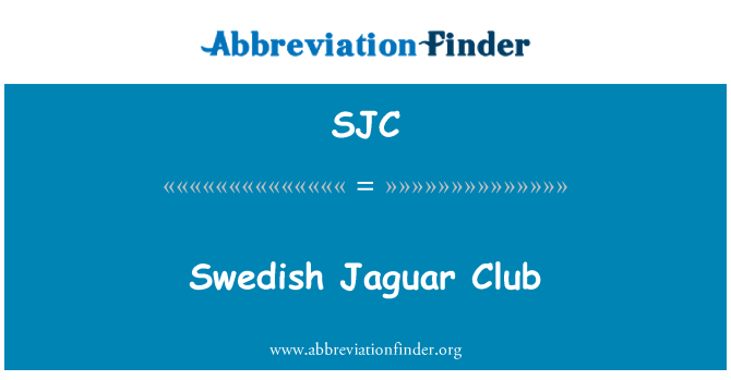 SJC: Jaguar Svediża Club