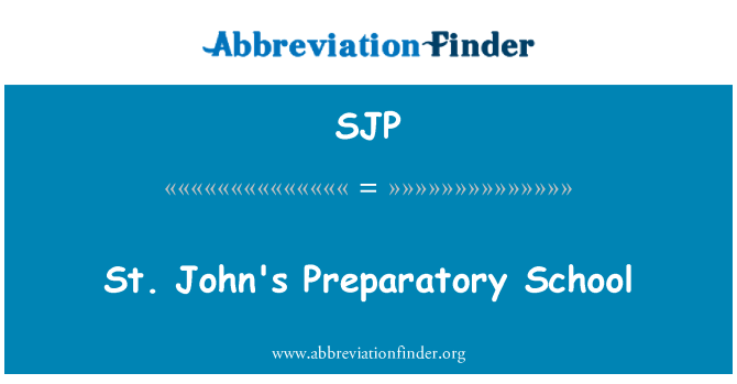 SJP: St. John's Preparatory School
