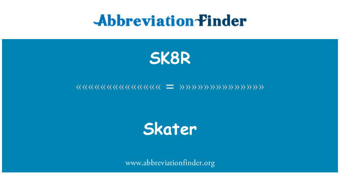 SK8R: Pattinatore