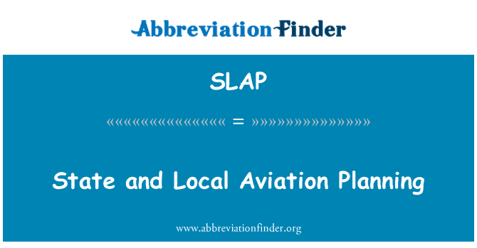 SLAP: Eta ak lokal avyasyon Planification