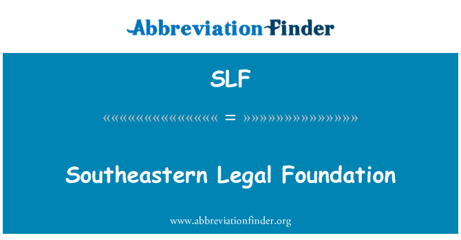 SLF: Sydöstra rättslig grund