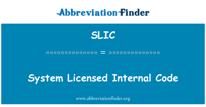 SLIC: Sistem berlesen dalaman Kod