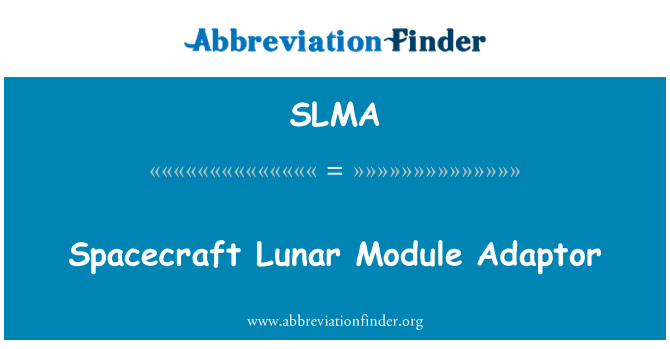 SLMA: Nau mòdul Lunar Adaptor