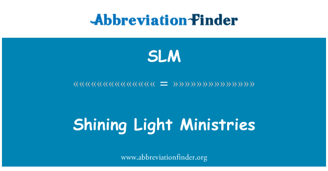 SLM: Skinnende lys ministerier