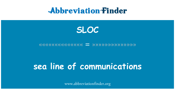SLOC: more líniu komunikácie
