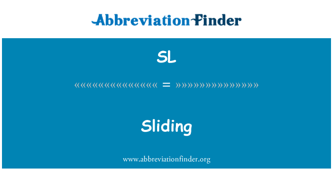 SL: Sliding