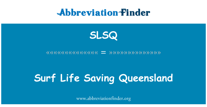 SLSQ: Surfovat záchranné Queensland