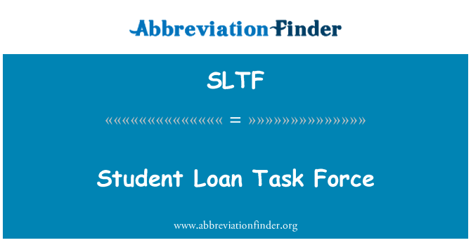 SLTF: Studentské půjčky Task Force