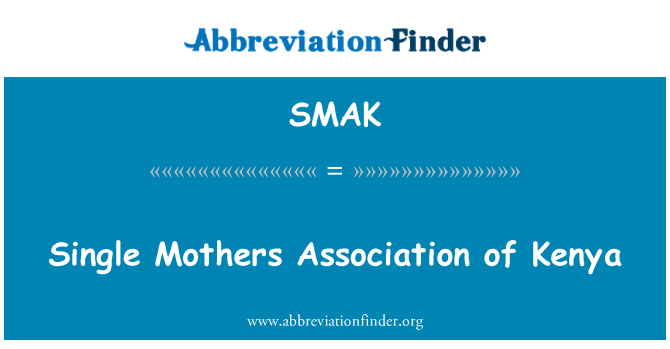SMAK: Associação de mães solteiras do Quênia