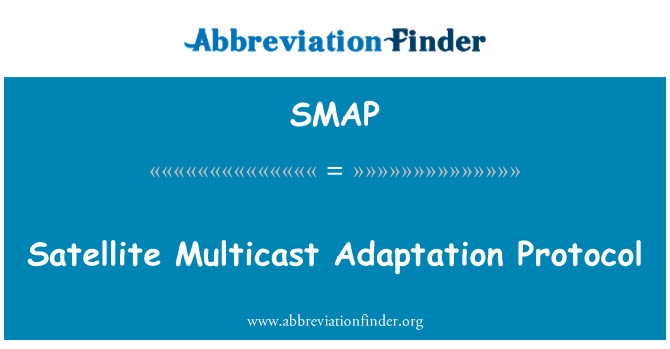 SMAP: 衛星マルチキャスト適応プロトコル
