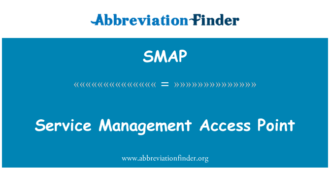 SMAP: Serviço de gerenciamento de ponto de acesso