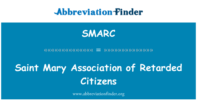 SMARC: Saint Mary asosyasyon de Déficience sitwayen