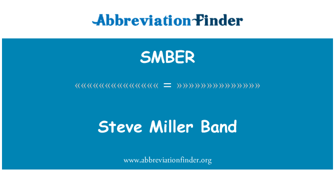 SMBER: Bann Steve Miller