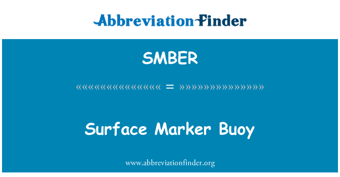 SMBER: Boa di superficie dell'indicatore