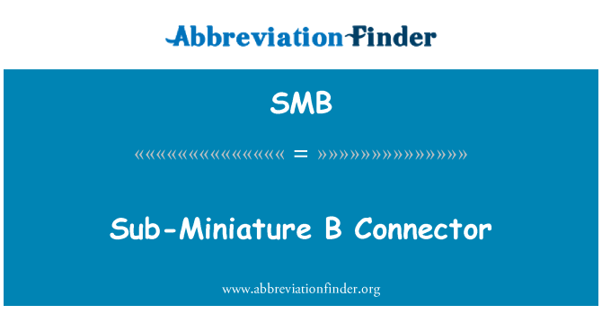 SMB: Konnettur B sub prodotti żgħar