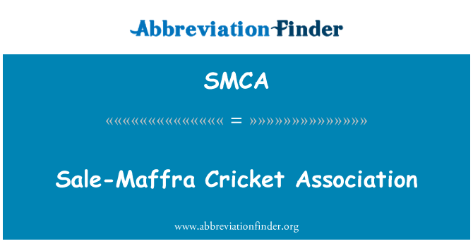 SMCA: Vente-Maffra Cricket Association