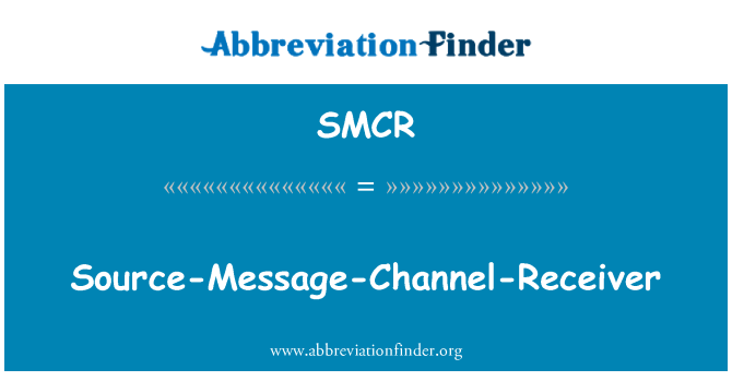 SMCR: 源消息通道接收机