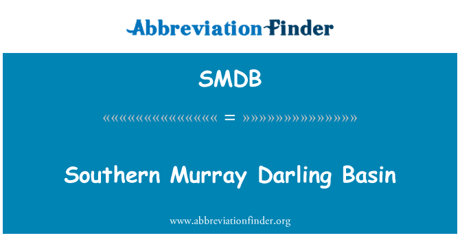 SMDB: Baċin Darling Murray tan-nofsinhar