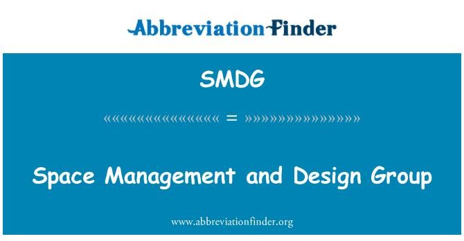 SMDG: Space Management and Design Group