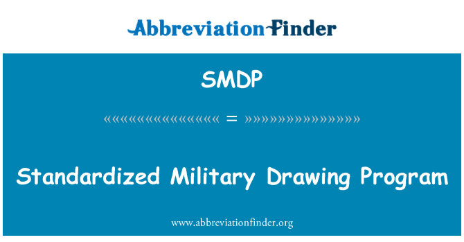 SMDP: Standardizované vojenské kreslící Program