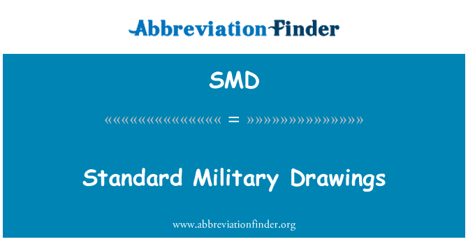 SMD: Standardní vojenské kresby