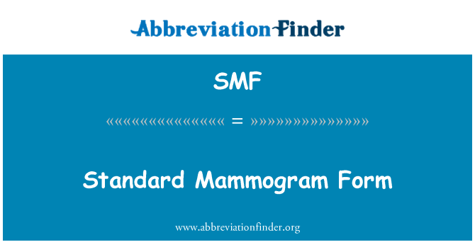 SMF: Fòm estanda onsiltasyon/tchèkòp tete