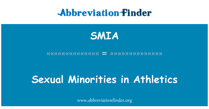 SMIA: Minorías sexuales en atletismo