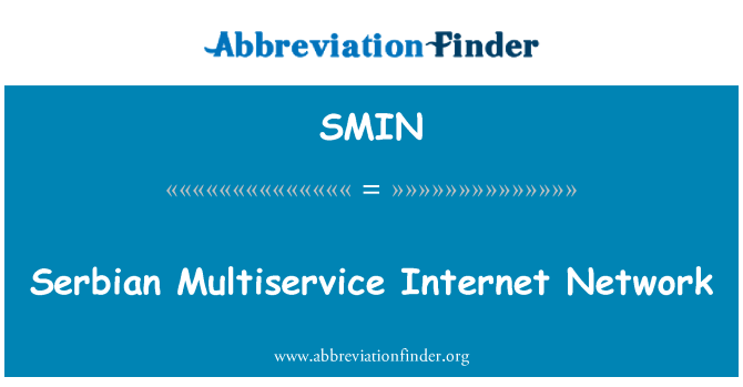 SMIN: In-Network ta ' l-Internet Multiservice Serb