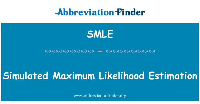 SMLE: Simulation estimasyon maksimòm Que