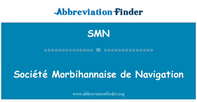SMN: Société Morbihannaise de navigacijos