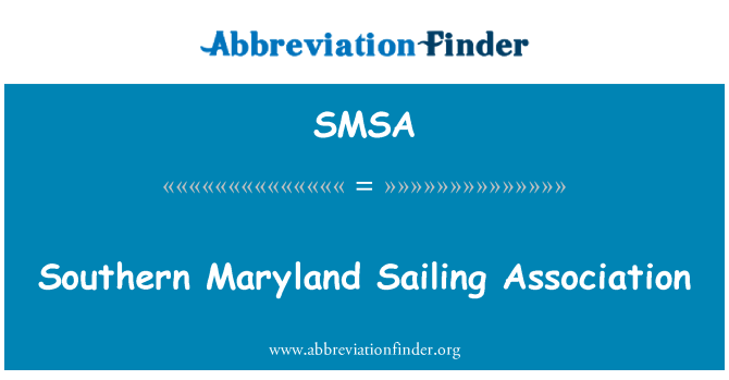 SMSA: Southern Maryland Sailing Association