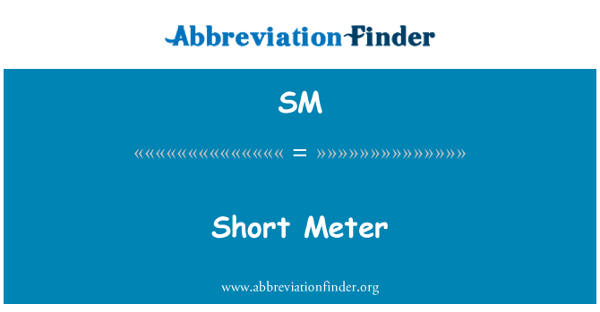 SM: Pendek Meter
