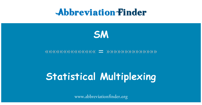 SM: Statistiques Multiplexage
