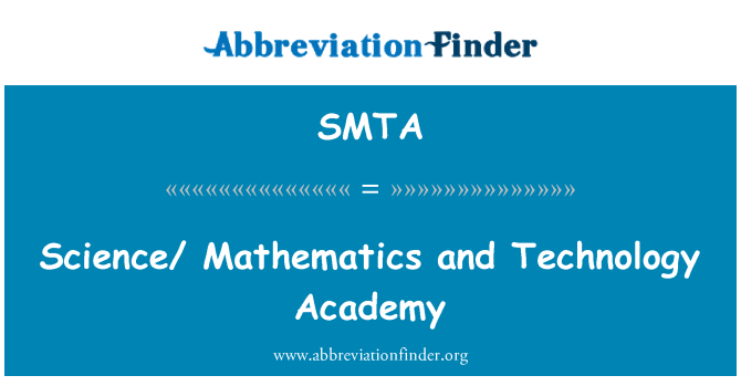 SMTA: Xjenza / Matematika u teknoloġija Akkademja